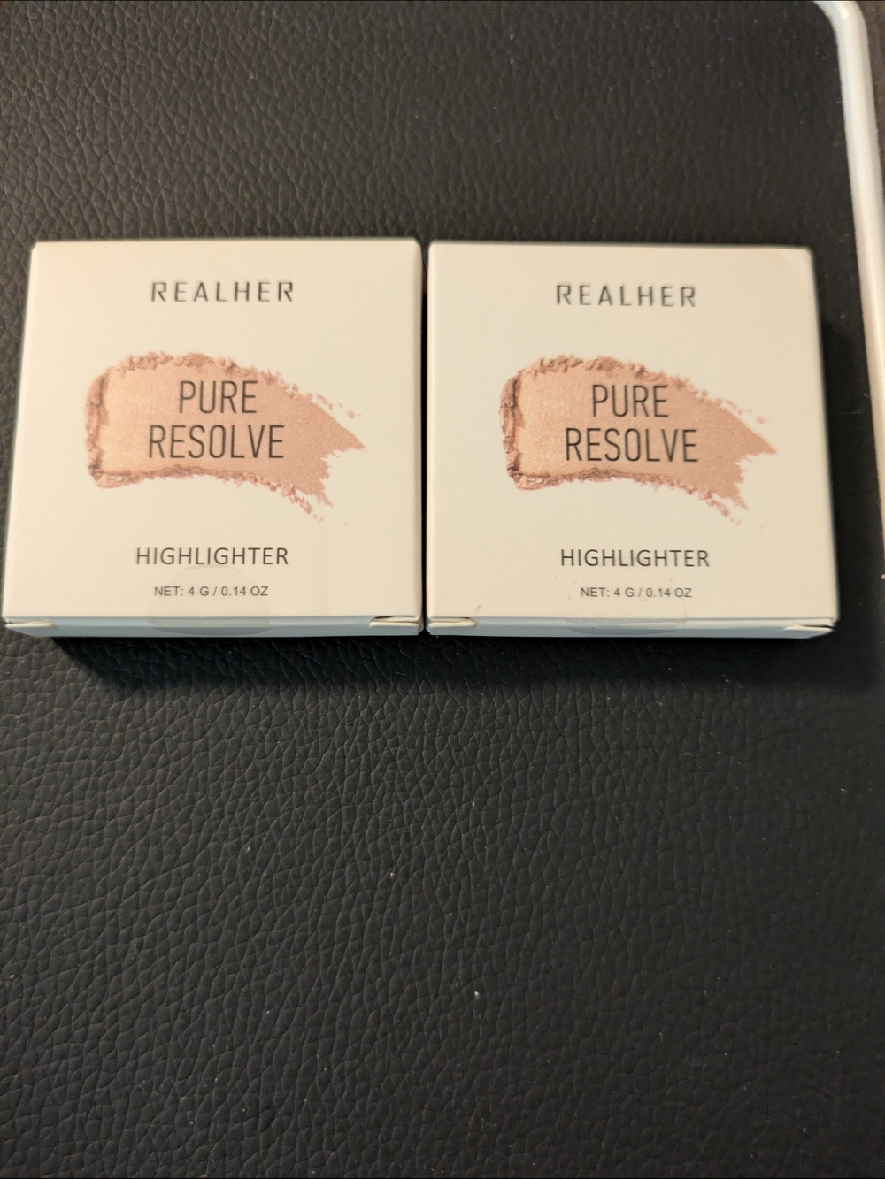 RealHer Pure Resolve Highlighter - Champagne Set Of 2